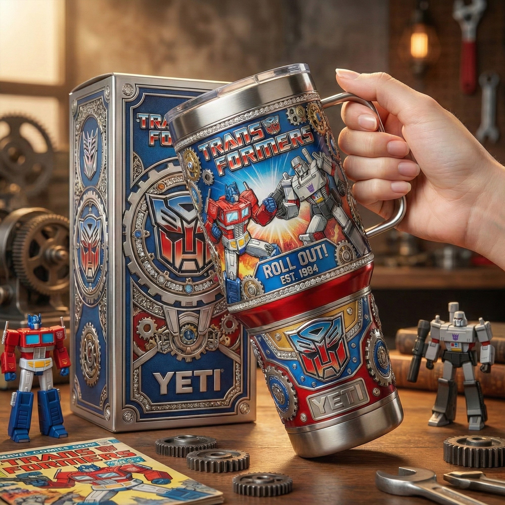 TFR 40oz Tumbler With Handle LNTH