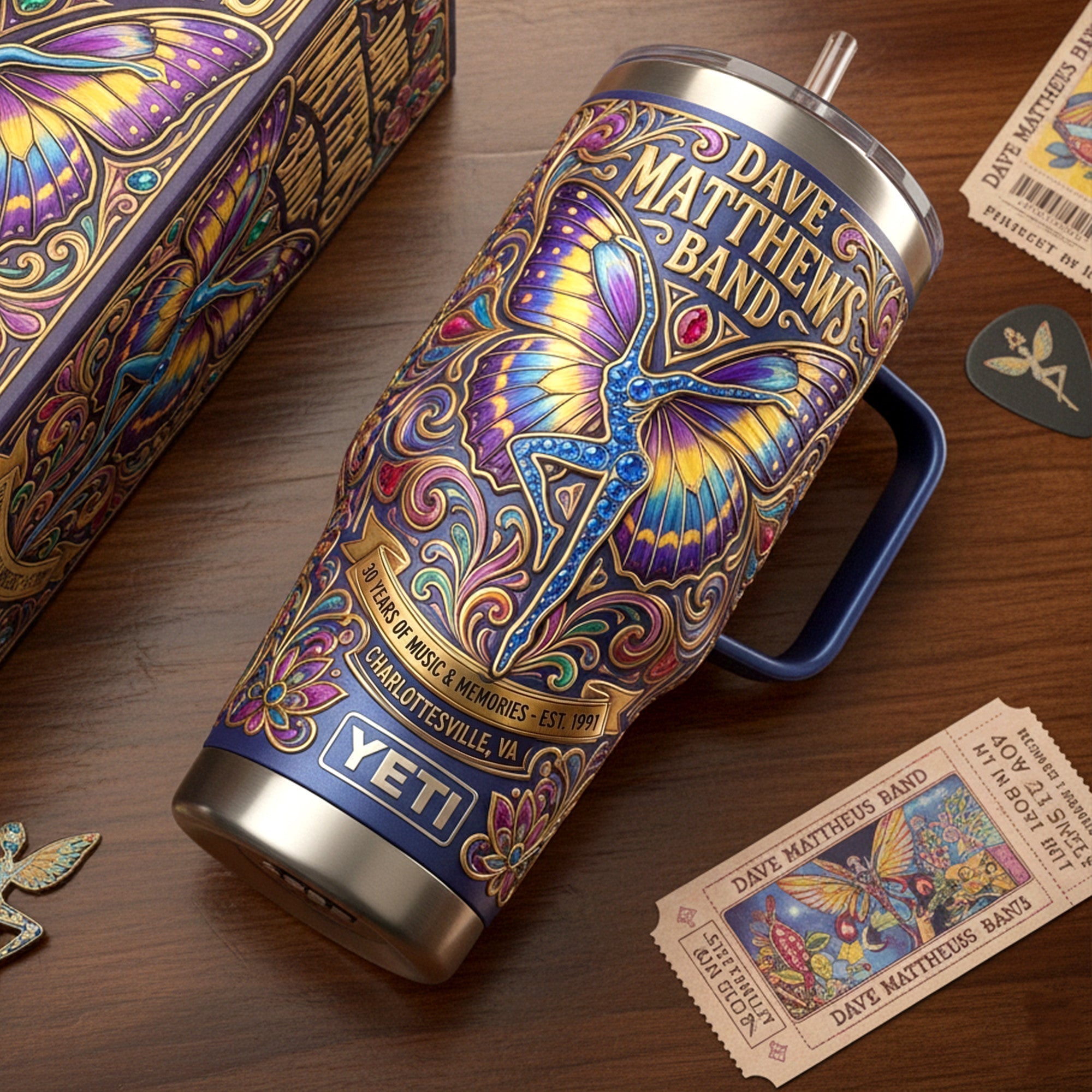 DMB 40oz Tumbler With Handle LNTH