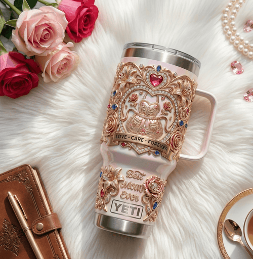 MOM 40oz Tumbler With Handle HTTT