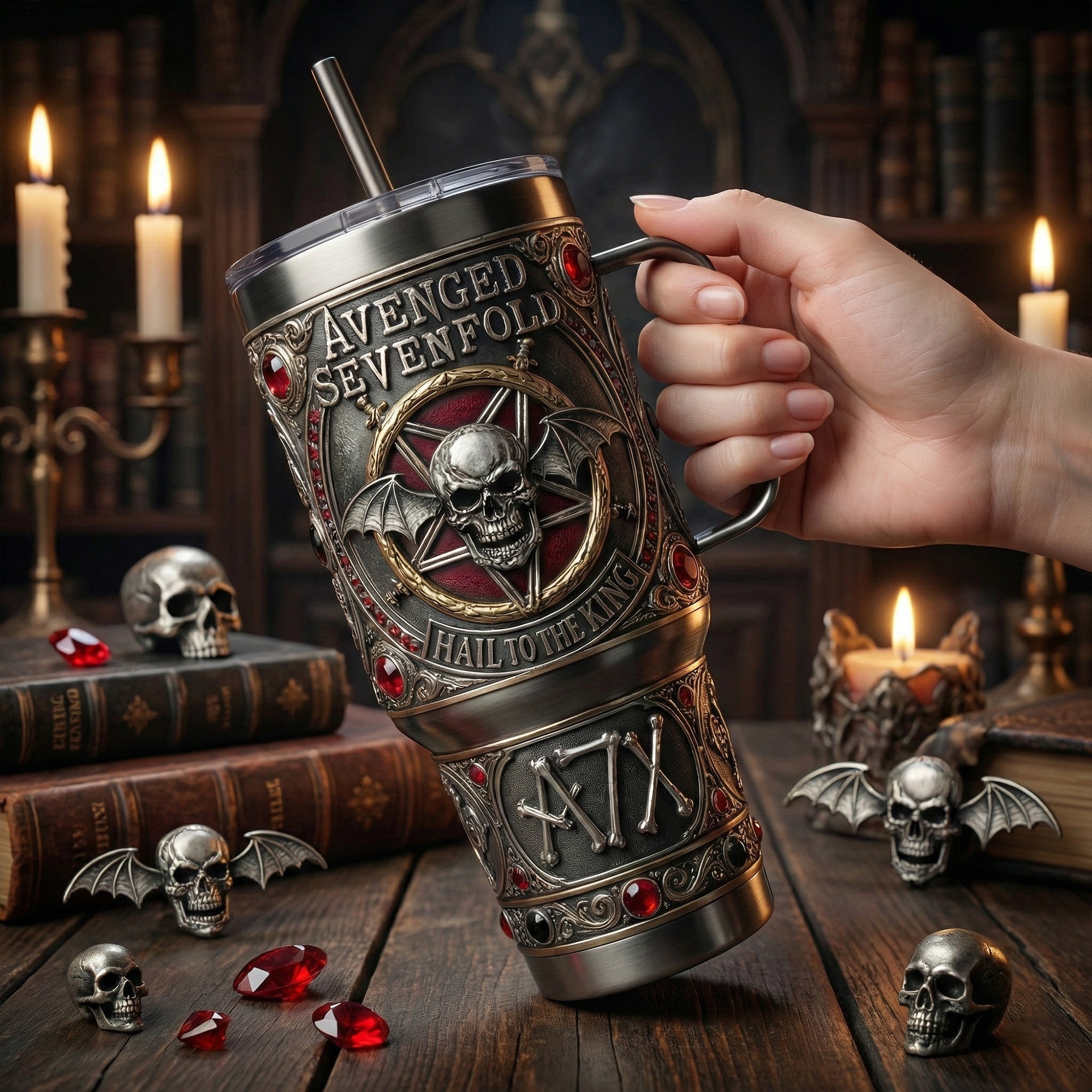 SVD 40oz Tumbler With Handle LNTH