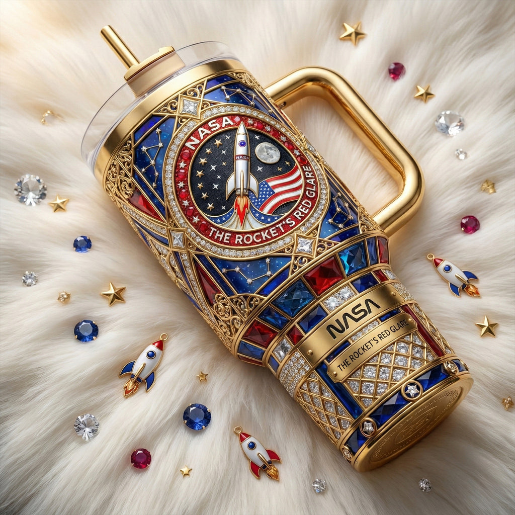 NSA 40oz Tumbler With Handle DAT