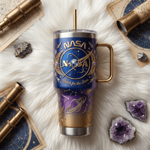 NASA 40oz Tumbler With Handle HTTT